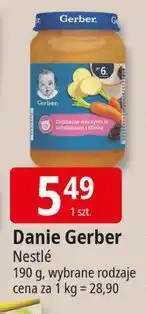 E.Leclerc Obiadek jarzynki z delikatnym schabem Gerber oferta