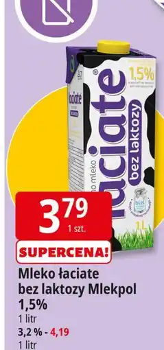 E.Leclerc Mleko bez laktozy 3.2% Łaciate oferta