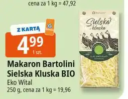 E.Leclerc Makaron sielska kluska z jaj przepiórczych Bartolini oferta