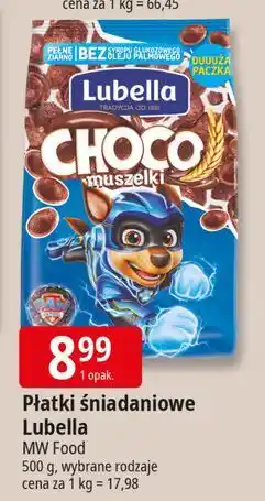 E.Leclerc Płatki choco muszelki Lubella Mlekołaki oferta