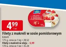 E.Leclerc Filety z makreli w oleju cytrynowym Łosoś Ustka oferta