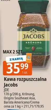 E.Leclerc Kawa americano Jacobs Barista Editions oferta