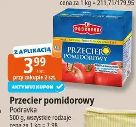 E.Leclerc Przecier pomidorowy Podravka oferta