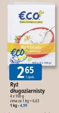 E.Leclerc Ryż biały Eco+ oferta