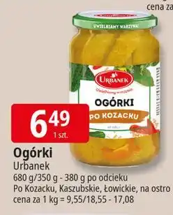 E.Leclerc Ogórki na ostro Urbanek oferta
