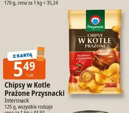 E.Leclerc Chipsy w kotle prażone z papryką Przysnacki oferta