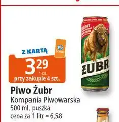 E.Leclerc Piwo Żubr 1768 oferta