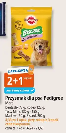 E.Leclerc Ciasteczka dla psów Pedigree Biscrok oferta