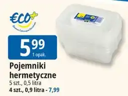 E.Leclerc Pojemniki hermetyczne 900 ml Eco+ oferta