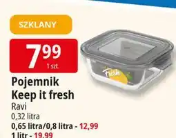 E.Leclerc Pojemnik do żywności keep it fresh 1 l Ravi oferta