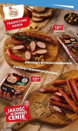 E.Leclerc Frankfurterki Wiodąca Marka Nasze Specjały oferta