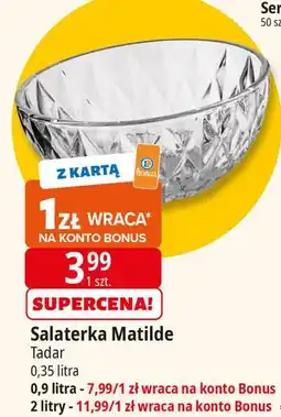 E.Leclerc Salaterka szklana matilde 2 l Tadar oferta