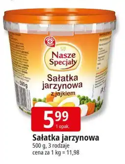 E.Leclerc Sałatka jarzynowa z jajkiem Wiodąca Marka Nasze Specjały oferta