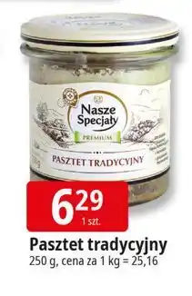 E.Leclerc Pasztet tradycyjny Wiodąca Marka Nasze Specjały oferta