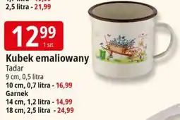 E.Leclerc Kubek emaliowany 700 ml 10 cm Tadar oferta