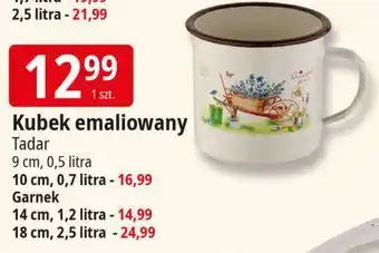 E.Leclerc Kubek emaliowany 700 ml 10 cm Tadar oferta