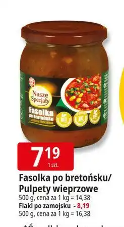 E.Leclerc Flaki po zamojsku Wiodąca Marka Nasze Specjały oferta