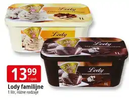 E.Leclerc Lody o smaku śmietankowo-czekoladowym Wiodąca Marka Eskiss oferta