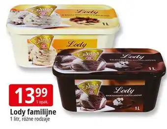 E.Leclerc Lody o smaku śmietankowo-czekoladowym Wiodąca Marka Eskiss oferta