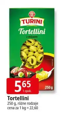 E.Leclerc Tortellini z mięsem Wiodąca Marka Turini oferta
