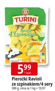E.Leclerc Ravioli ze szpinakiem Wiodąca Marka Turini oferta