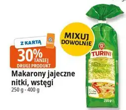 E.Leclerc Makaron 2-jajeczny wstęgi Wiodąca Marka Turini oferta