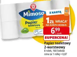 E.Leclerc Papier toaletowy biały Wiodąca Marka Mimosa oferta