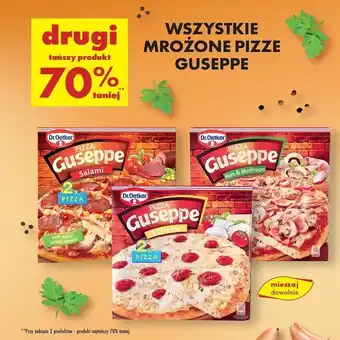Biedronka Pizze mrożonei Dr. Oetker Guseppe oferta