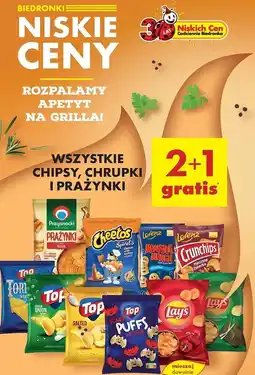 Biedronka Chipsy, chrupki, prażynki oferta