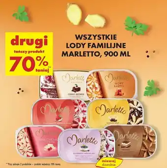 Biedronka Lody familijne Marletto oferta