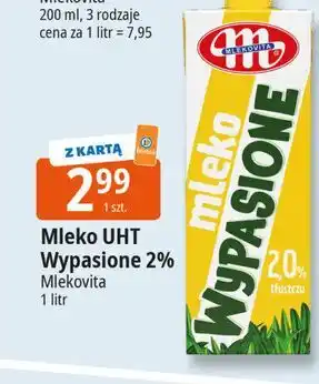 E.Leclerc Mleko 2% Mlekovita Wypasione oferta