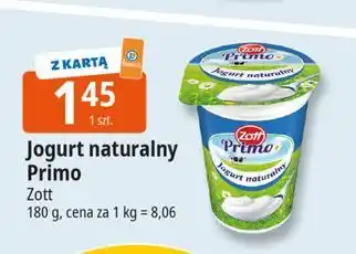E.Leclerc Jogurt naturalny Zott Primo oferta