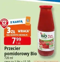 E.Leclerc Przecier pomidorowy Wiodąca Marka Bio Village oferta
