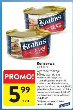 Intermarche Konserwa Krakus 300g oferta