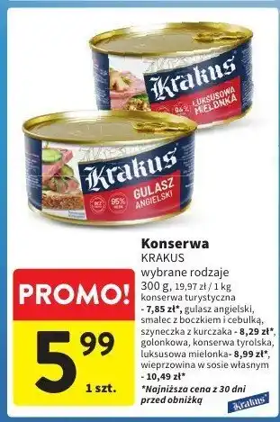 Intermarche Konserwa Krakus 300g oferta