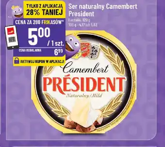Polomarket Ser naturalny Camembert President oferta