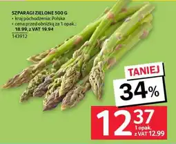 Selgros Szparagi Zielone 500 g oferta