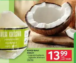 Selgros Kokos biały świeży oferta