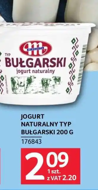 Selgros Jogurt Naturalny Typ Bułgarski 200 g oferta