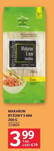 Selgros Makaron Ryżowy 5 mm 200 g oferta