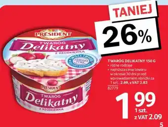 Selgros Twaróg Delikatny 150 g oferta