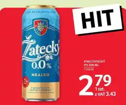 Selgros Piwo Žatecký 0% 500 ml oferta
