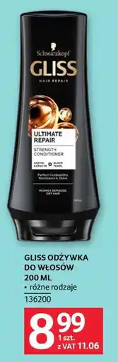 Selgros GLISS ODŻYWKA DO WŁOSÓW 200 ML oferta