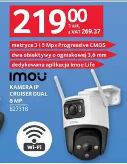 Selgros KAMERA IP CRUISER DUAL 8 MP oferta