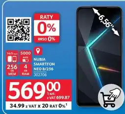 Selgros Nubia Smartfon Neo 8/256 oferta