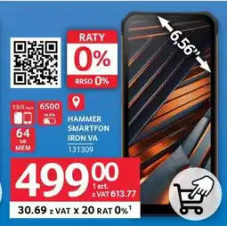 Selgros HAMMER SMARTFON IRON VA oferta