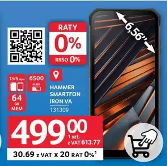 Selgros HAMMER SMARTFON IRON VA oferta