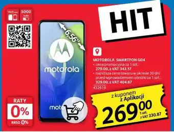 Selgros MOTOROLA SMARTFON G04 oferta