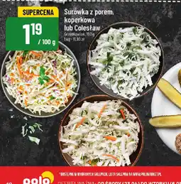 Polomarket Surówka z porem, koperkowa lub Colesław oferta
