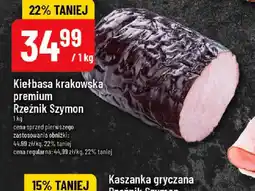 Polomarket Kiełbasa krakowska premium Rzeźnik Szymon oferta
